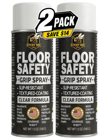Non-Slip Floor Safety Grip Spray (Clear)