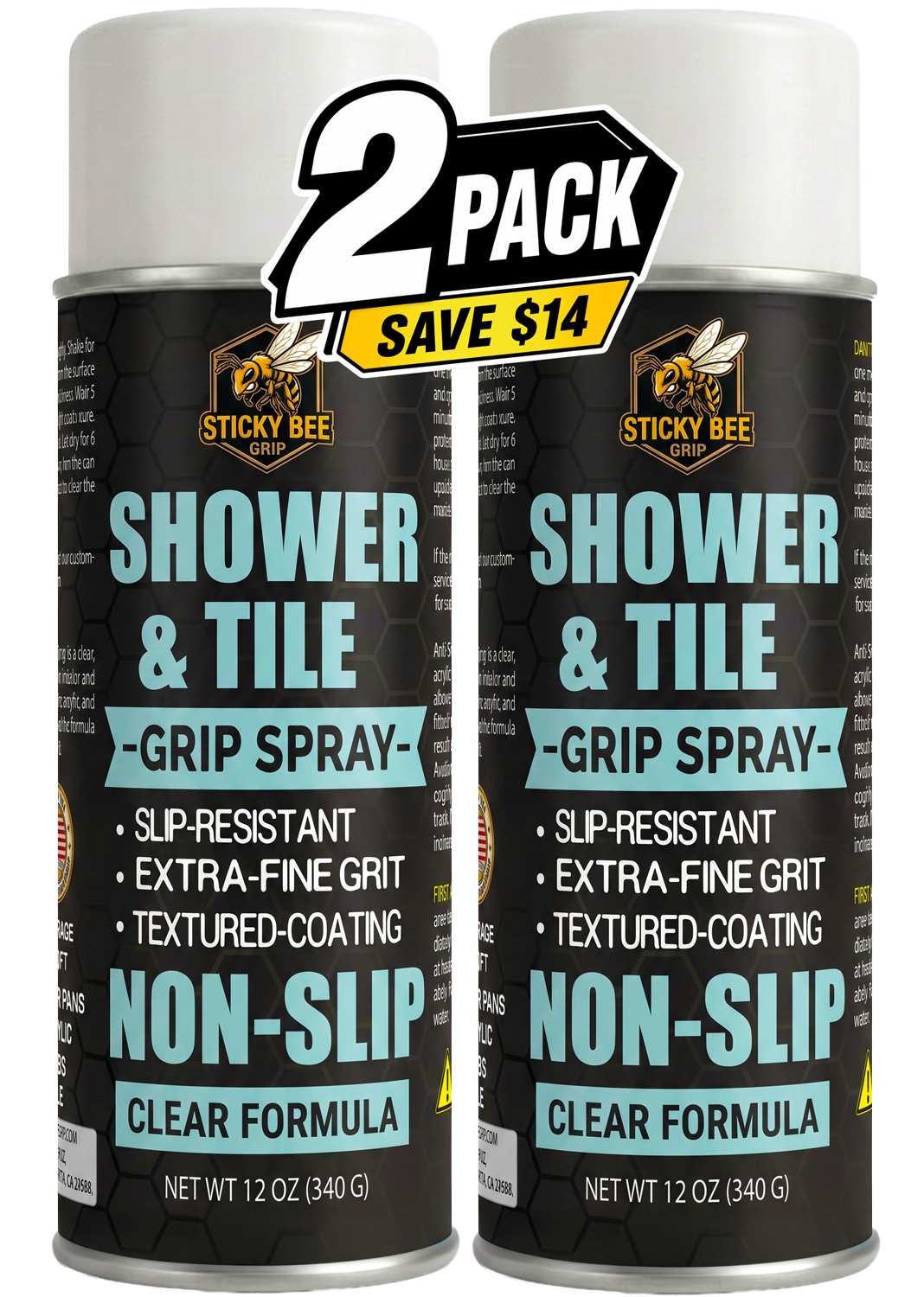 Non-Slip Shower & Tile Safety Grip Spray (Extra Fine)
