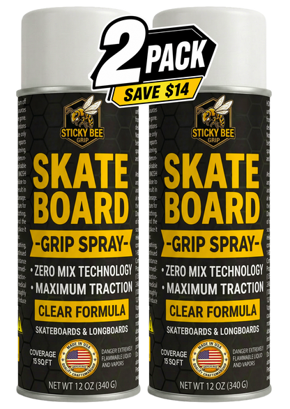 Skateboard & Longboard Grip Tape Spray (Clear)