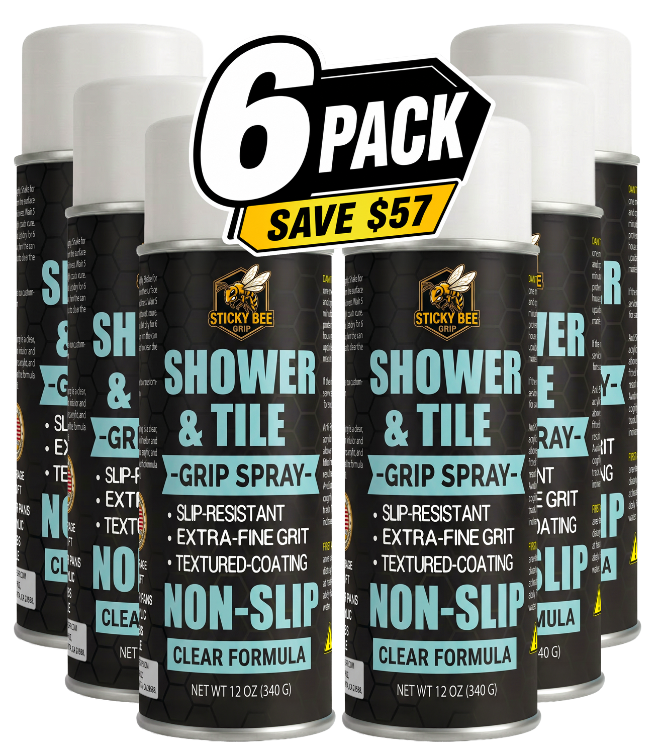 Non-Slip Shower & Tile Safety Grip Spray (Extra Fine)