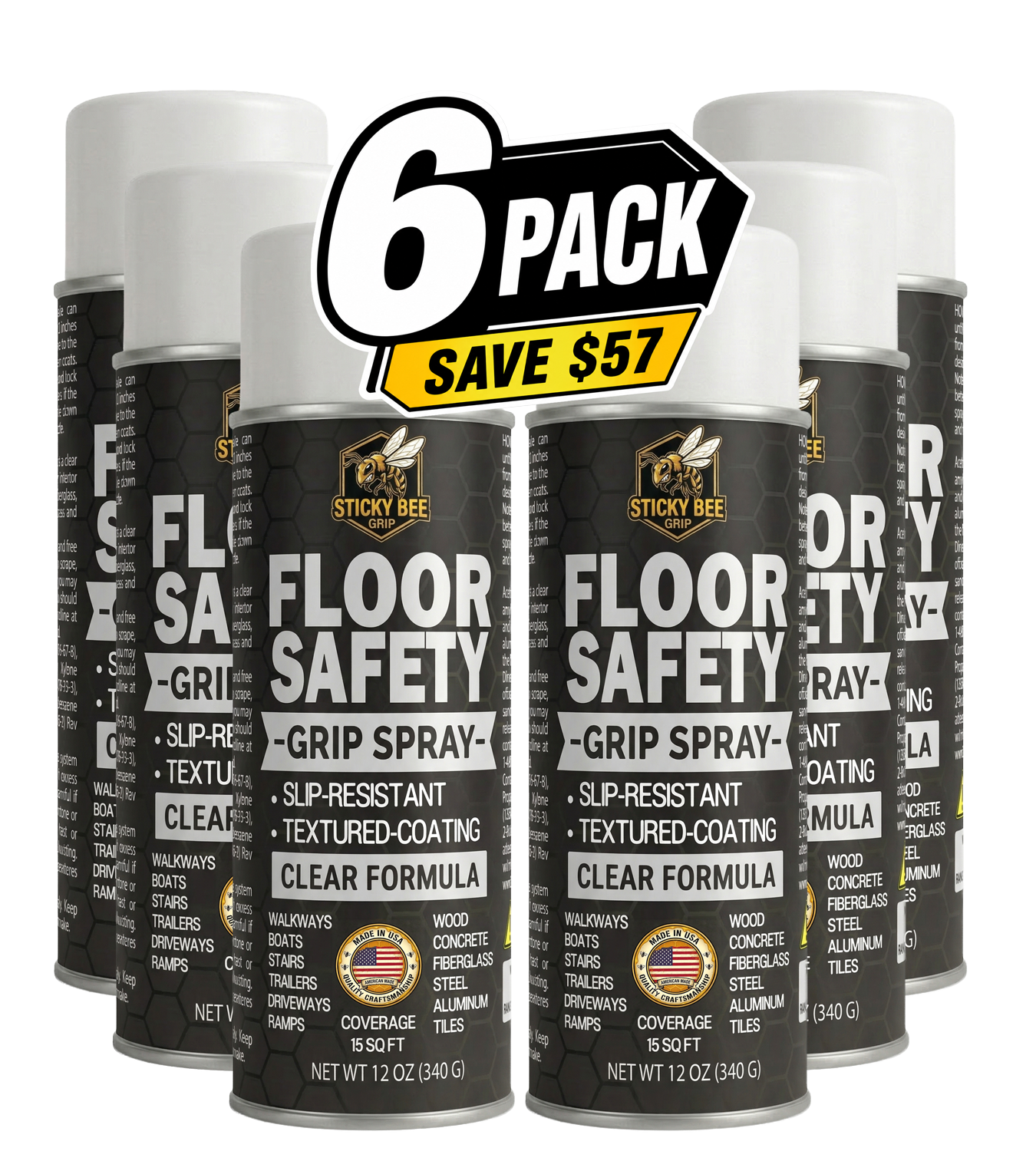 Non-Slip Floor Safety Grip Spray (Clear)