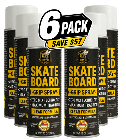 Skateboard & Longboard Grip Tape Spray (Clear)