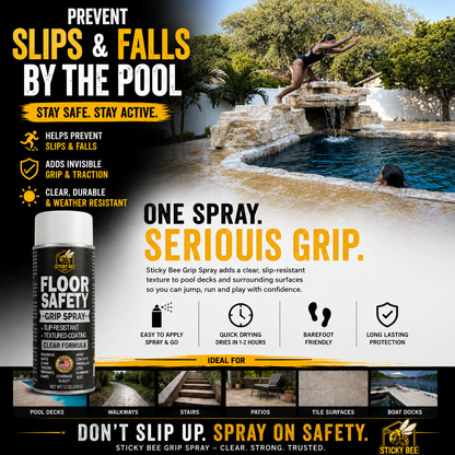 Non-Slip Floor Safety Grip Spray (Clear)