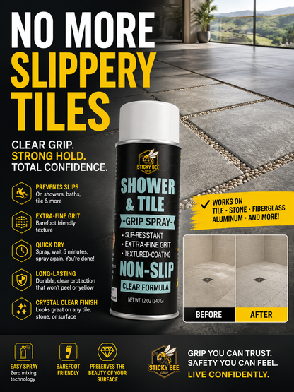 Non-Slip Shower & Tile Safety Grip Spray (Extra Fine)