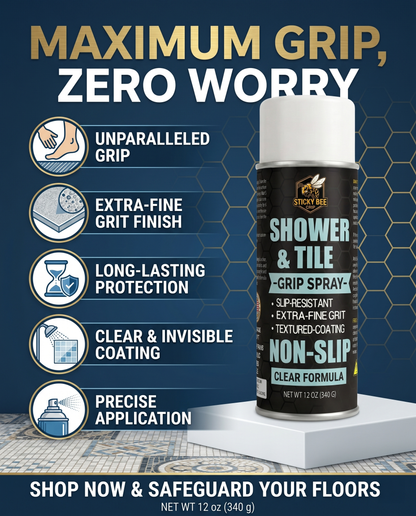 Non-Slip Shower & Tile Safety Grip Spray (Extra Fine)