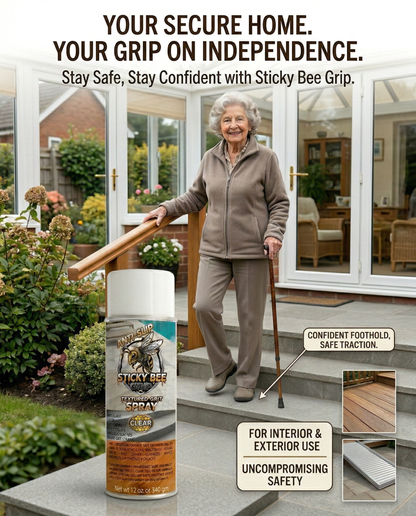 Sticky Bee Non-Slip Texture Grip (Clear)