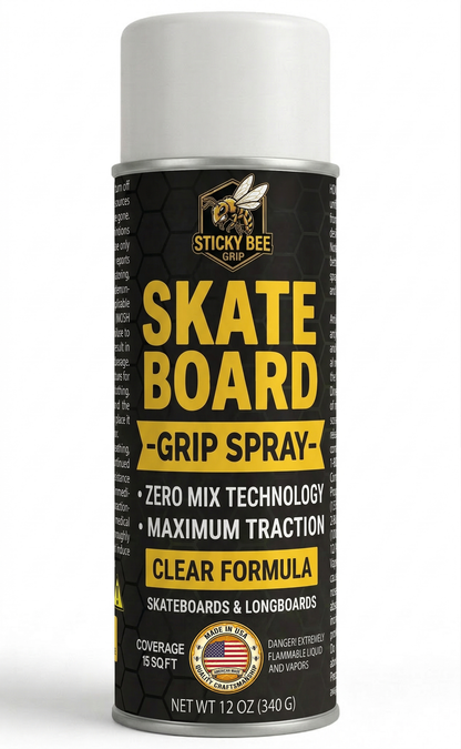 Skateboard & Longboard Grip Tape Spray (Clear)